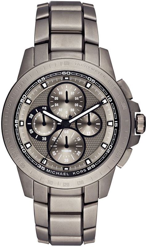 montre titanium michael kors mk-8530|Michael Kors Men's Ryker Titanium Watch MK8530 .